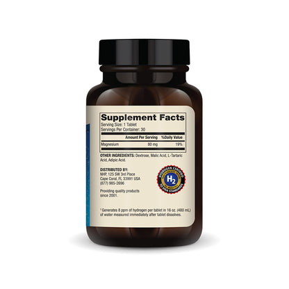 Dr. Mercola - H2 Waterstoftabletten - 8 PPM Moleculair Waterstof