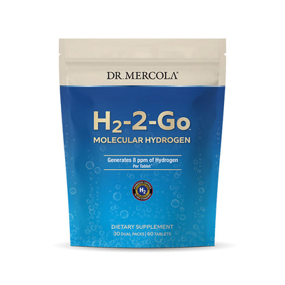 Dr. Mercola - H2 Waterstoftabletten - 8 PPM Moleculair Waterstof