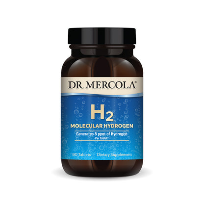 Dr. Mercola - H2 Waterstoftabletten - 8 PPM Moleculair Waterstof